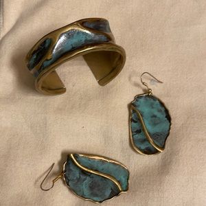 Matching Bracelet and earrings